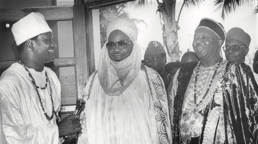 Chief Jibunoh, Emir of Kano, Ooni of Ife and Oba of Benin